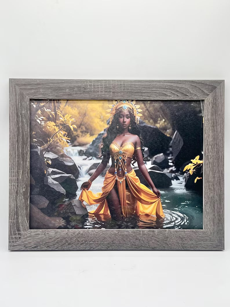 Oshun - 2D Canvas Print / Oshun - Impresión en Lienzo 2D