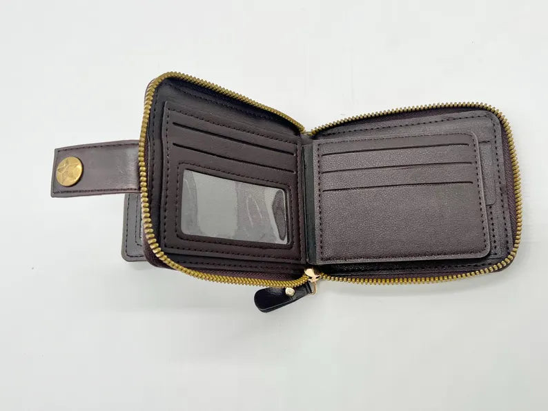 Eleggua Zipper Wallet / Cartera con Cremallera de Elegguá