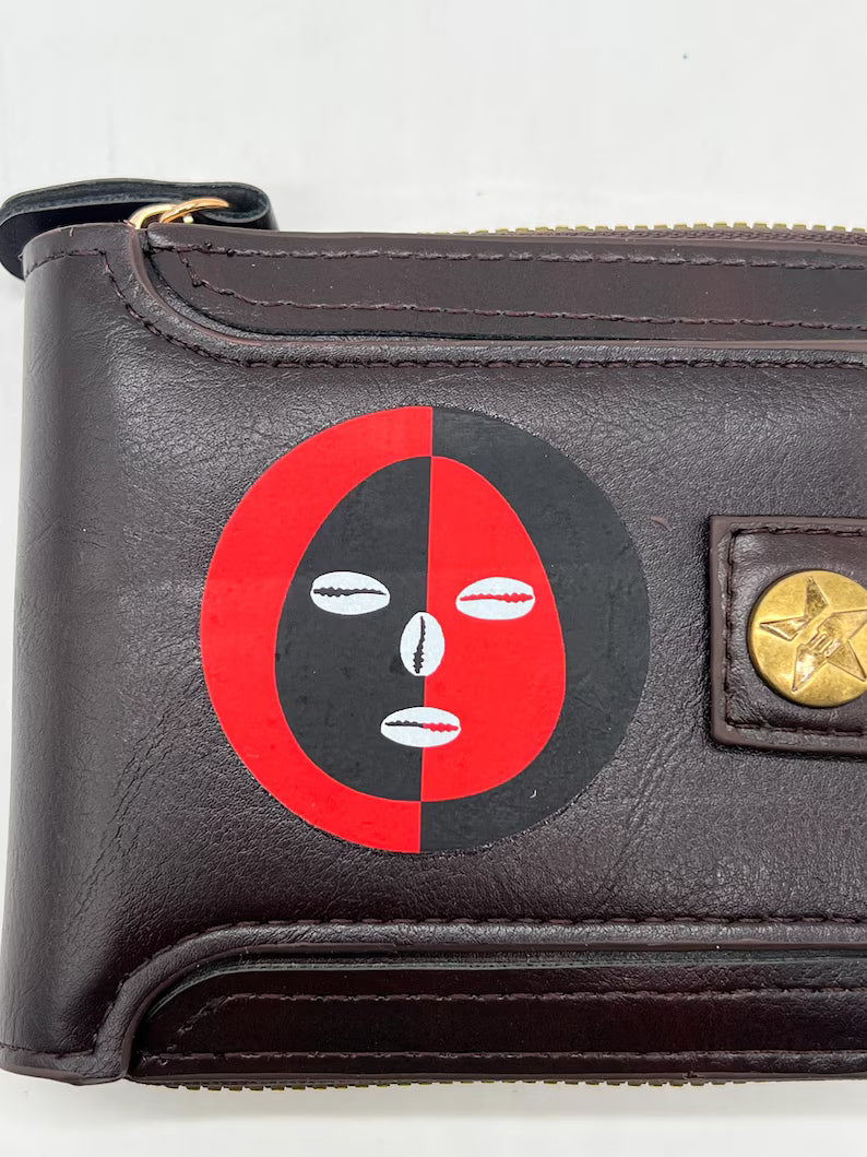 Eleggua Zipper Wallet / Cartera con Cremallera de Elegguá