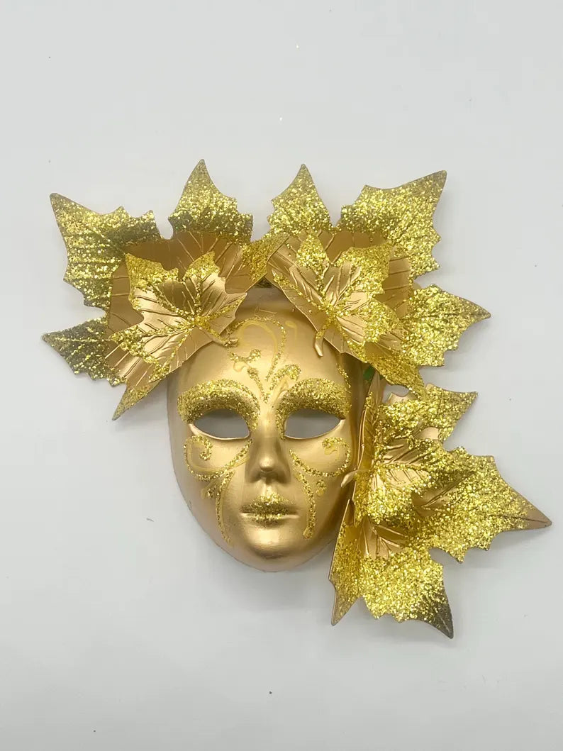 Handmade Venetian Mask for Orishas / Máscara Veneciana Hecha a Mano para Orishas