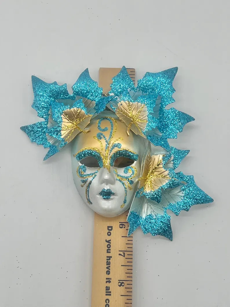 Handmade Venetian Mask for Orishas / Máscara Veneciana Hecha a Mano para Orishas