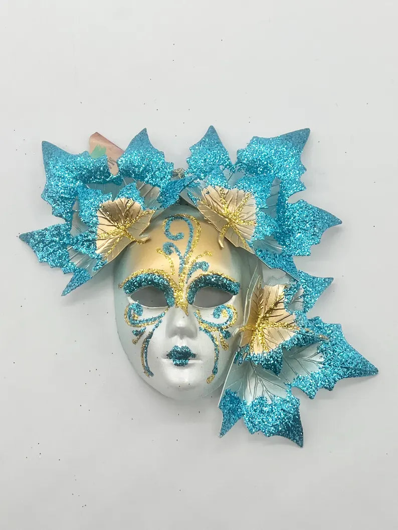 Handmade Venetian Mask for Orishas / Máscara Veneciana Hecha a Mano para Orishas