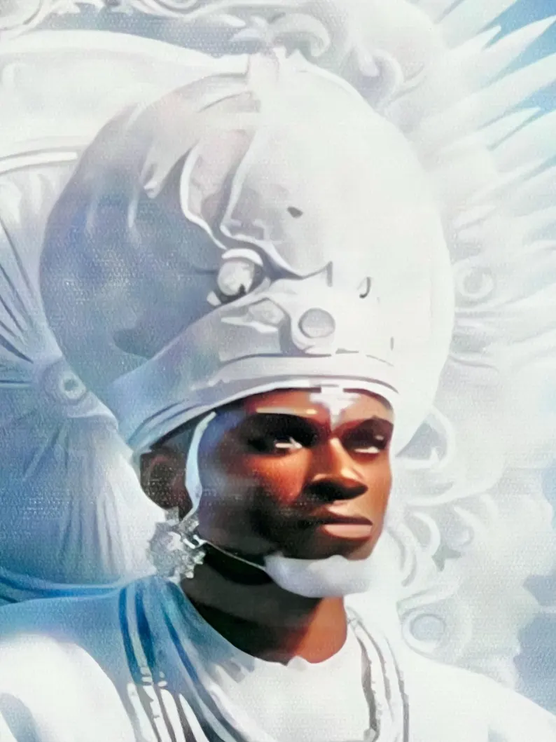 Obatalá 2D Canvas Print / Impresión en Lienzo 2D de Obatalá