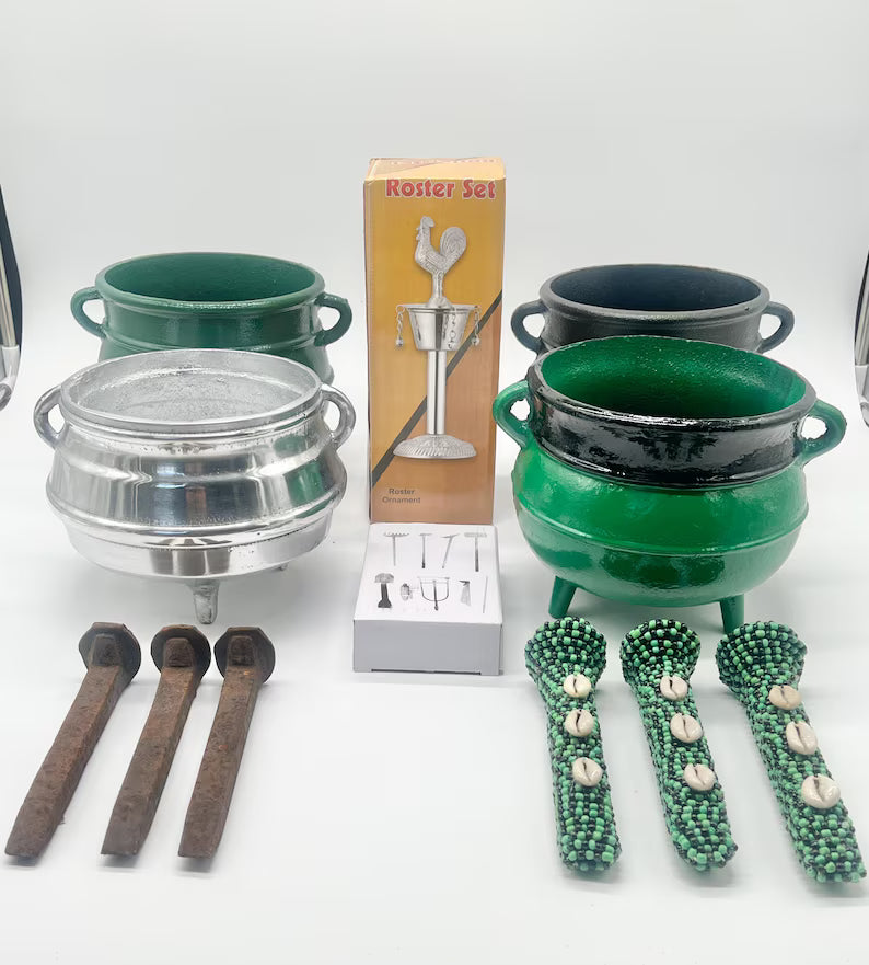 Warriors tools for Ifa/Osha Set - Set de Guerreros para Ifa/Ocha