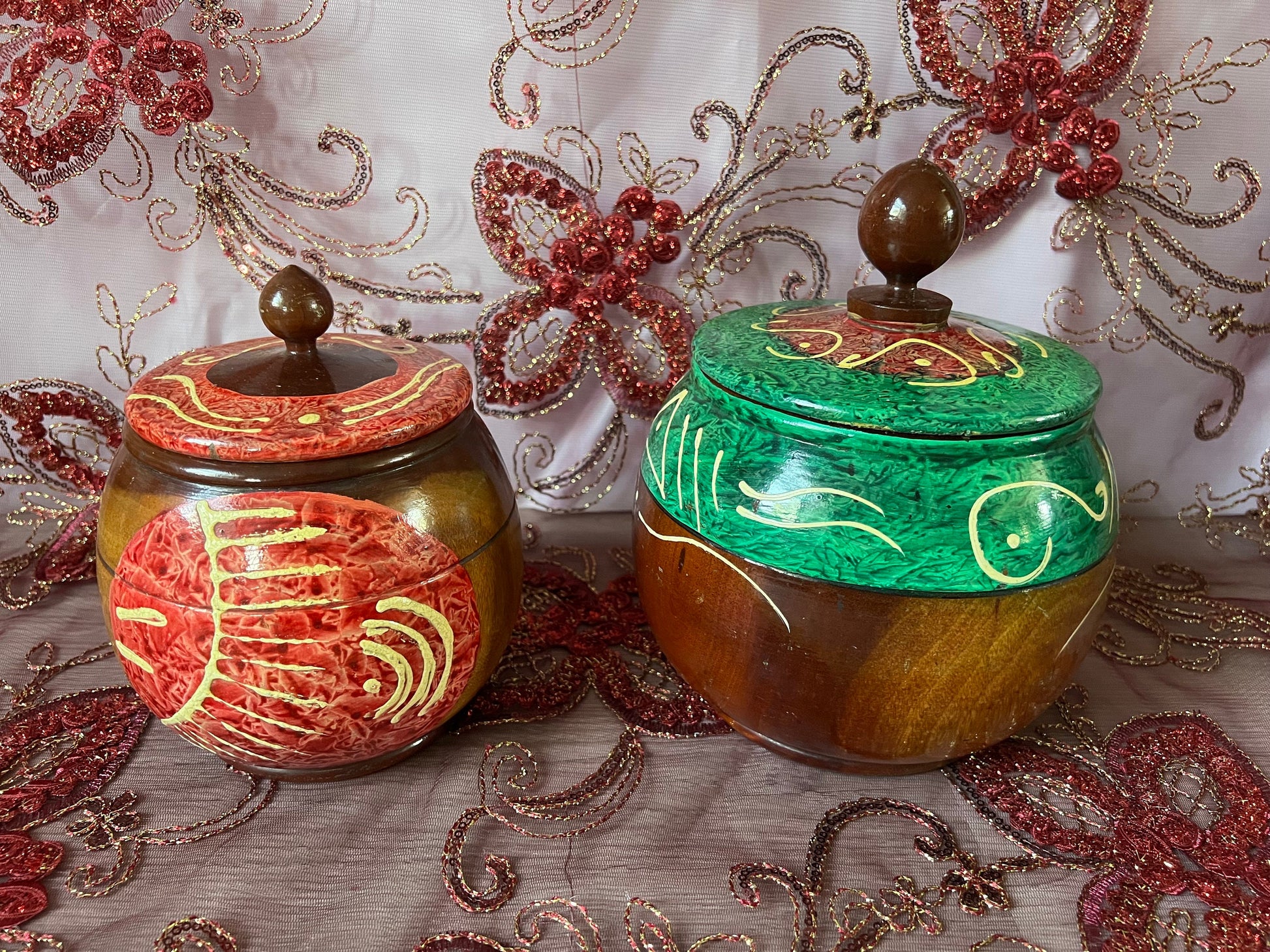 Handcrafted Wooden Bateas