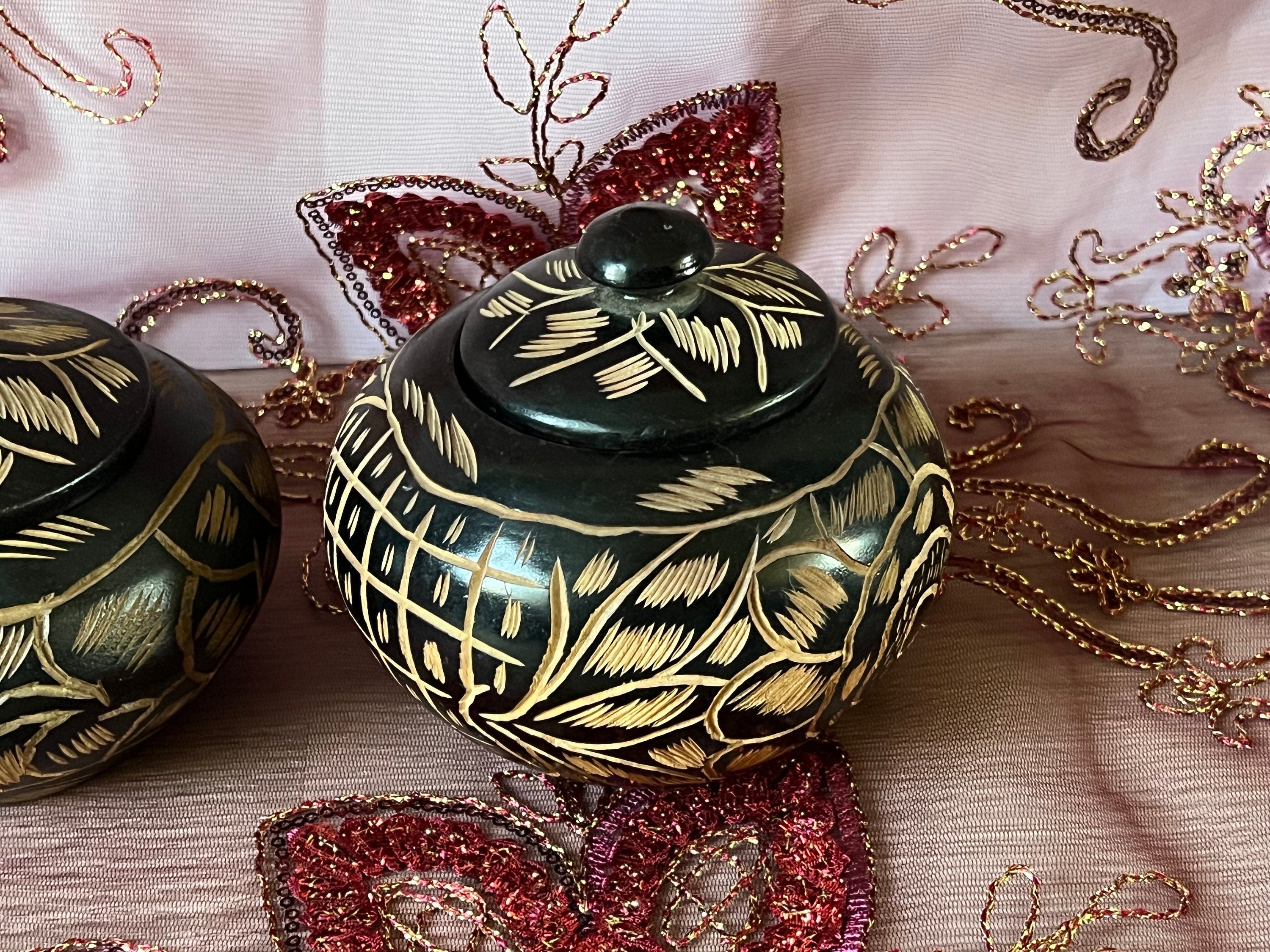 Small Handcrafted Wooden Bateas for Awokofa or Ikofa