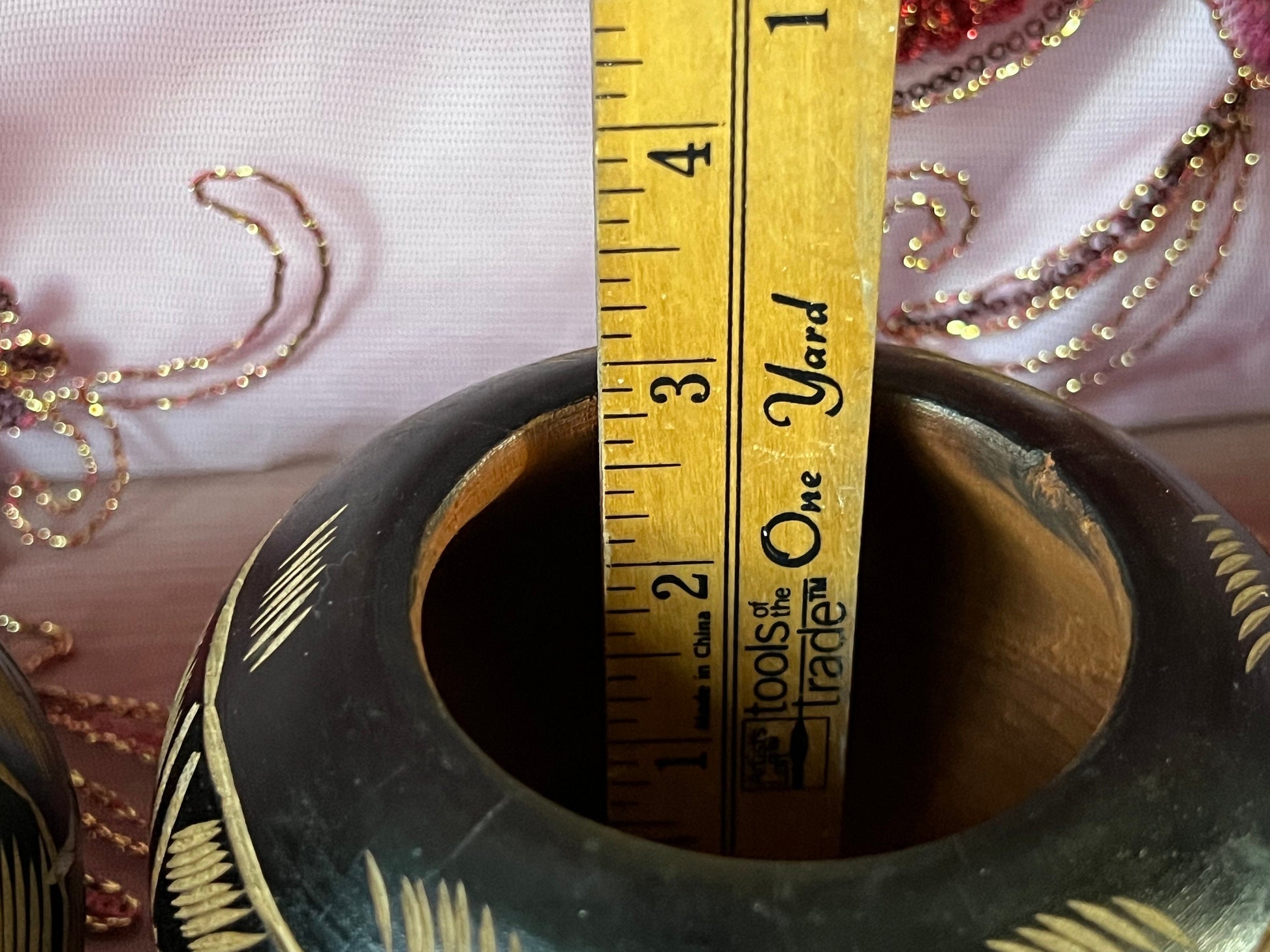 Small Handcrafted Wooden Bateas for Awokofa or Ikofa