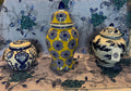 Ceramic Tinajas Ginger Jars for Yemaya and Oshun