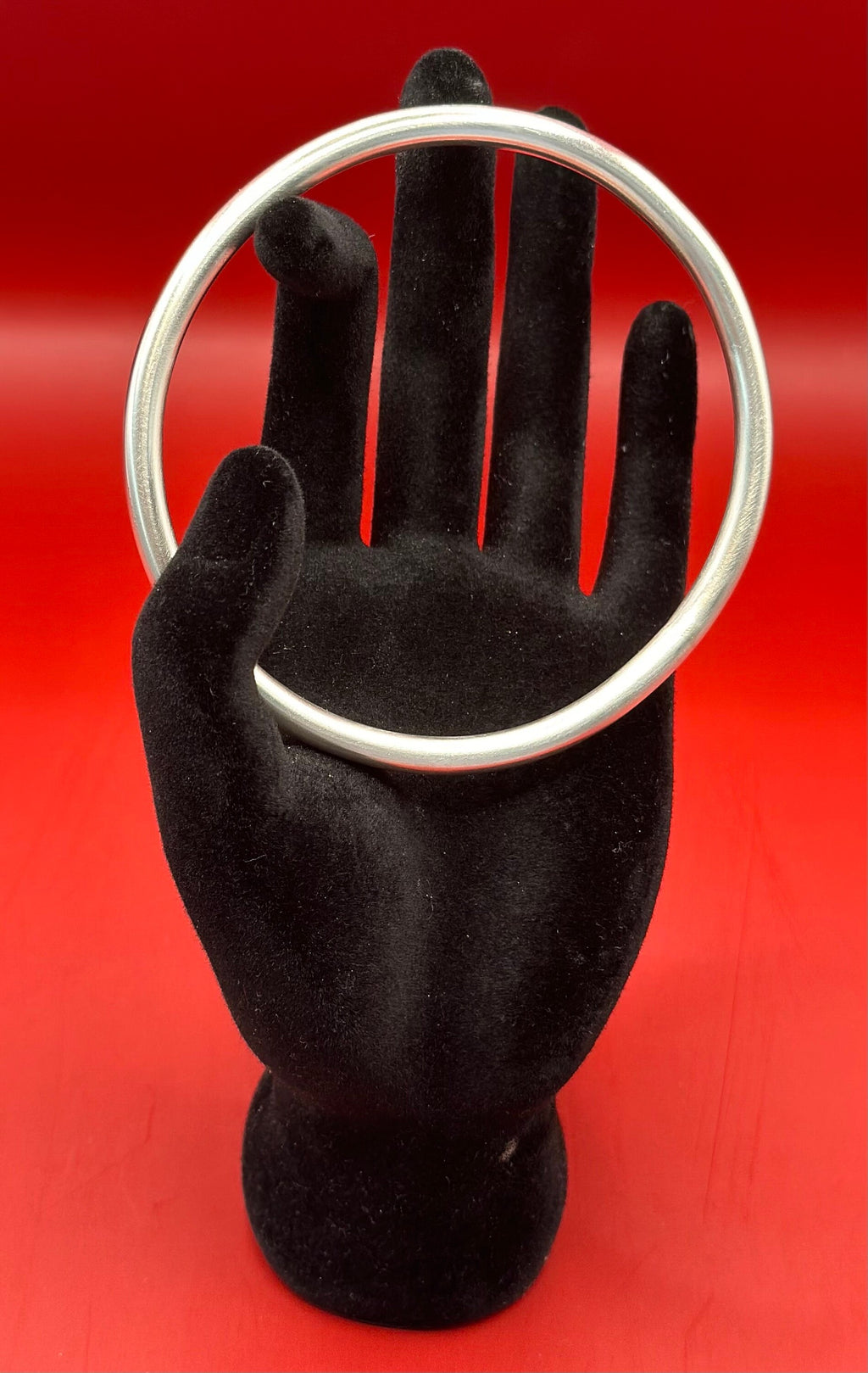 Manilla de Obatala Plata Fina Calibre .999 4 gauge - Gruesor extra gruesa/ Obbatala Bangle in .999 Fine Silver 4 gauge - extra thick