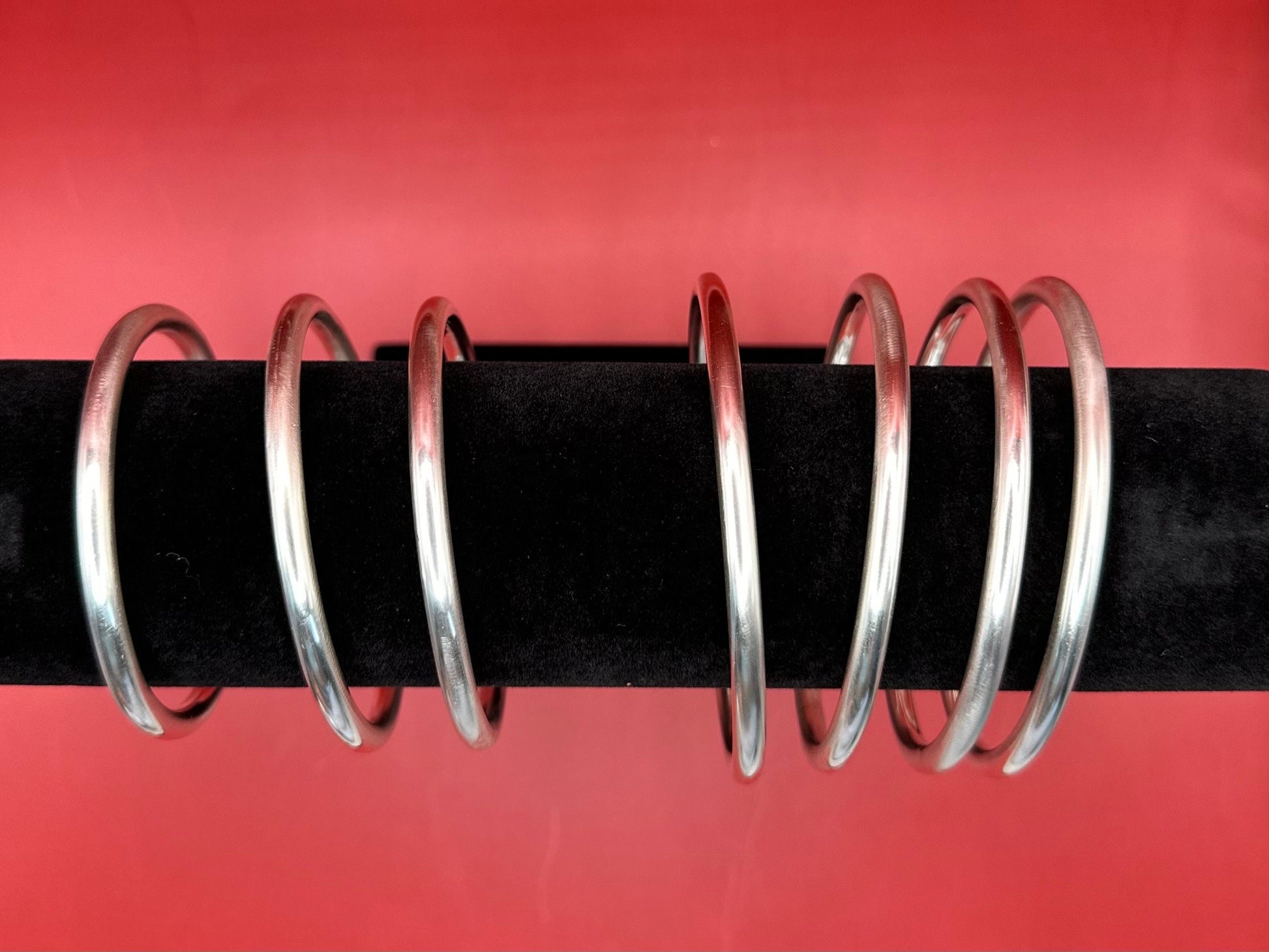 Manilla de Obatala Plata Fina Calibre .999 4 gauge - Gruesor extra gruesa/ Obbatala Bangle in .999 Fine Silver 4 gauge - extra thick