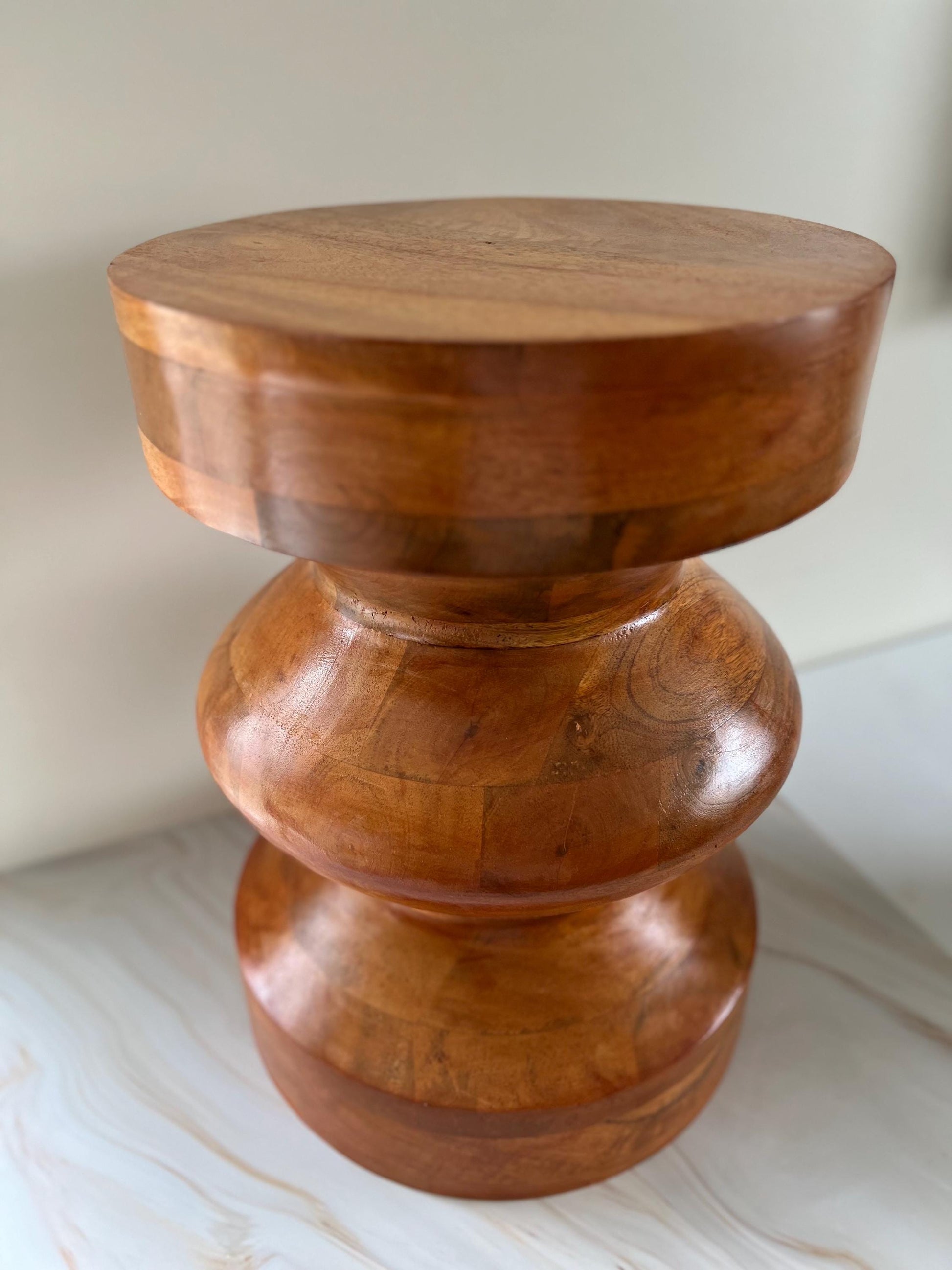 Hand Carved Wooden Basin Lebrillo De Aggayu and Pilon Para Aggayu