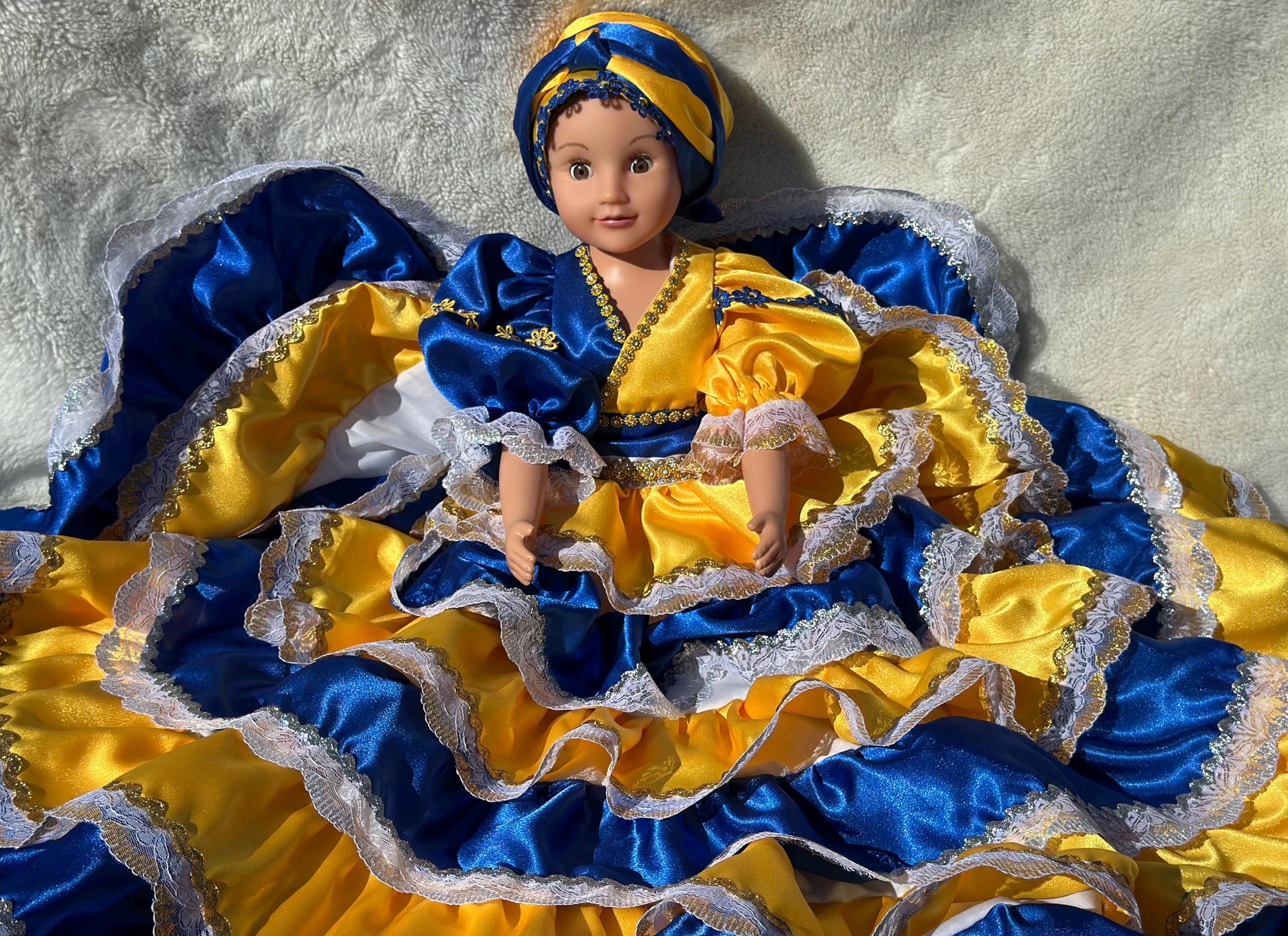Oshun Yemaya Doll: 28-inch Two Waters Doll