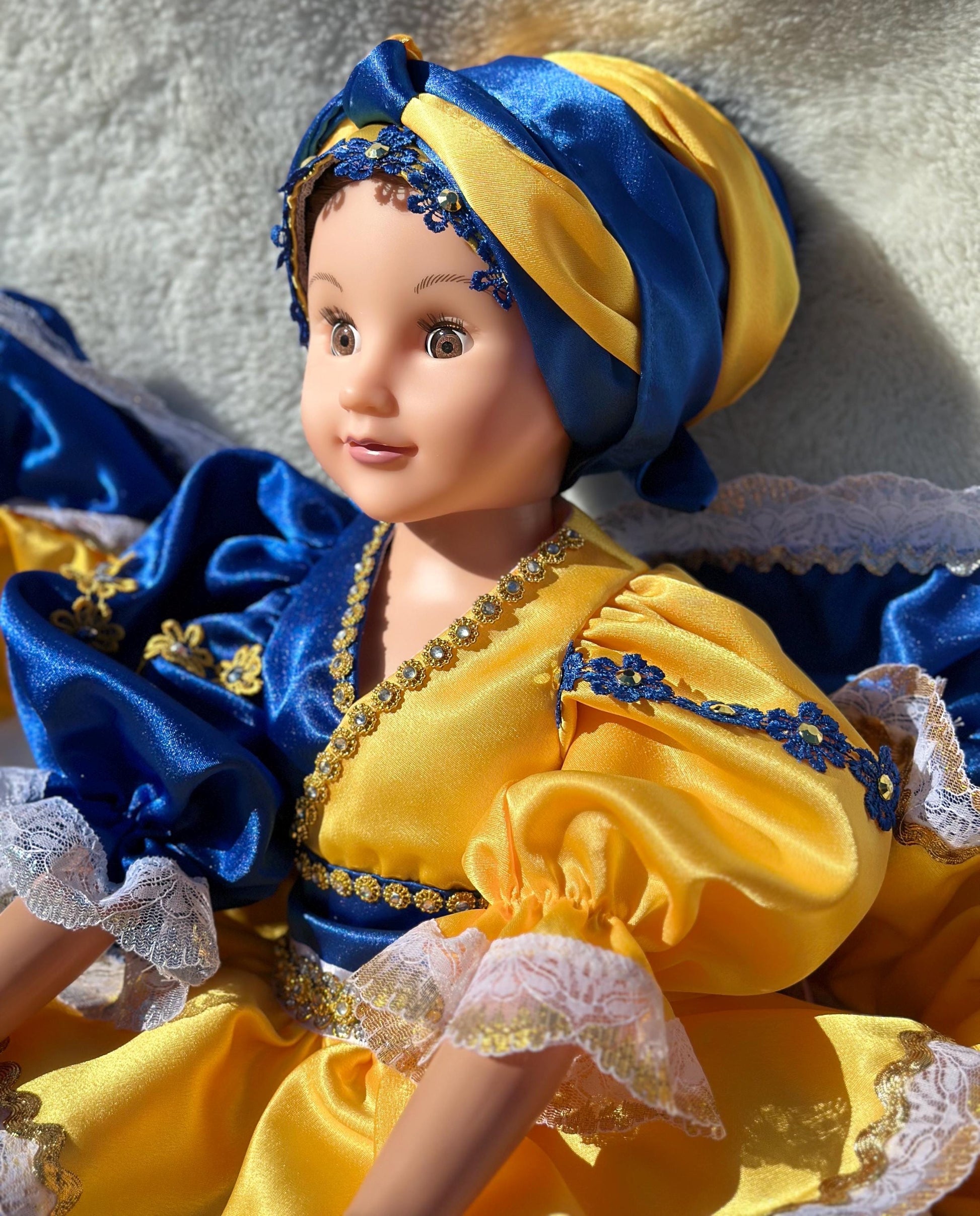 Oshun Yemaya Doll: 28-inch Two Waters Doll