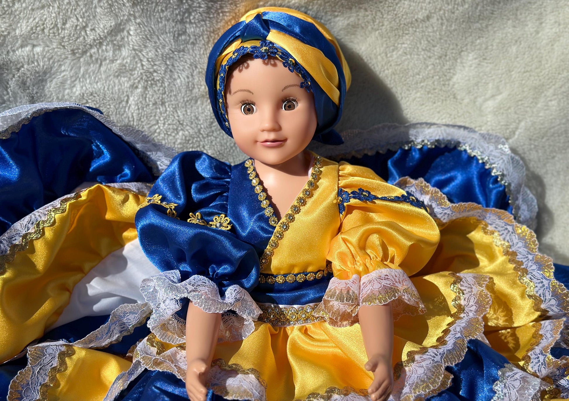 Oshun Yemaya Doll: 28-inch Two Waters Doll