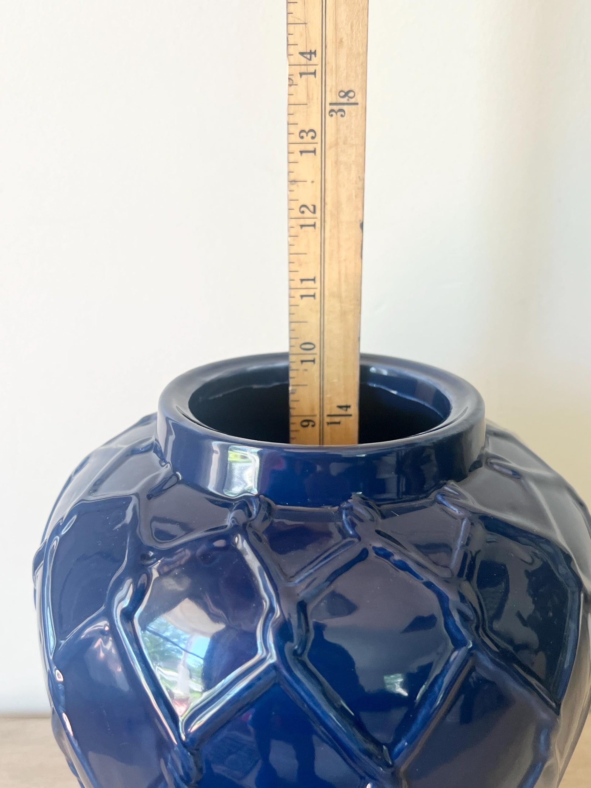 Ceramic Ginger Jar: Olokun/Yemaya Tinaja