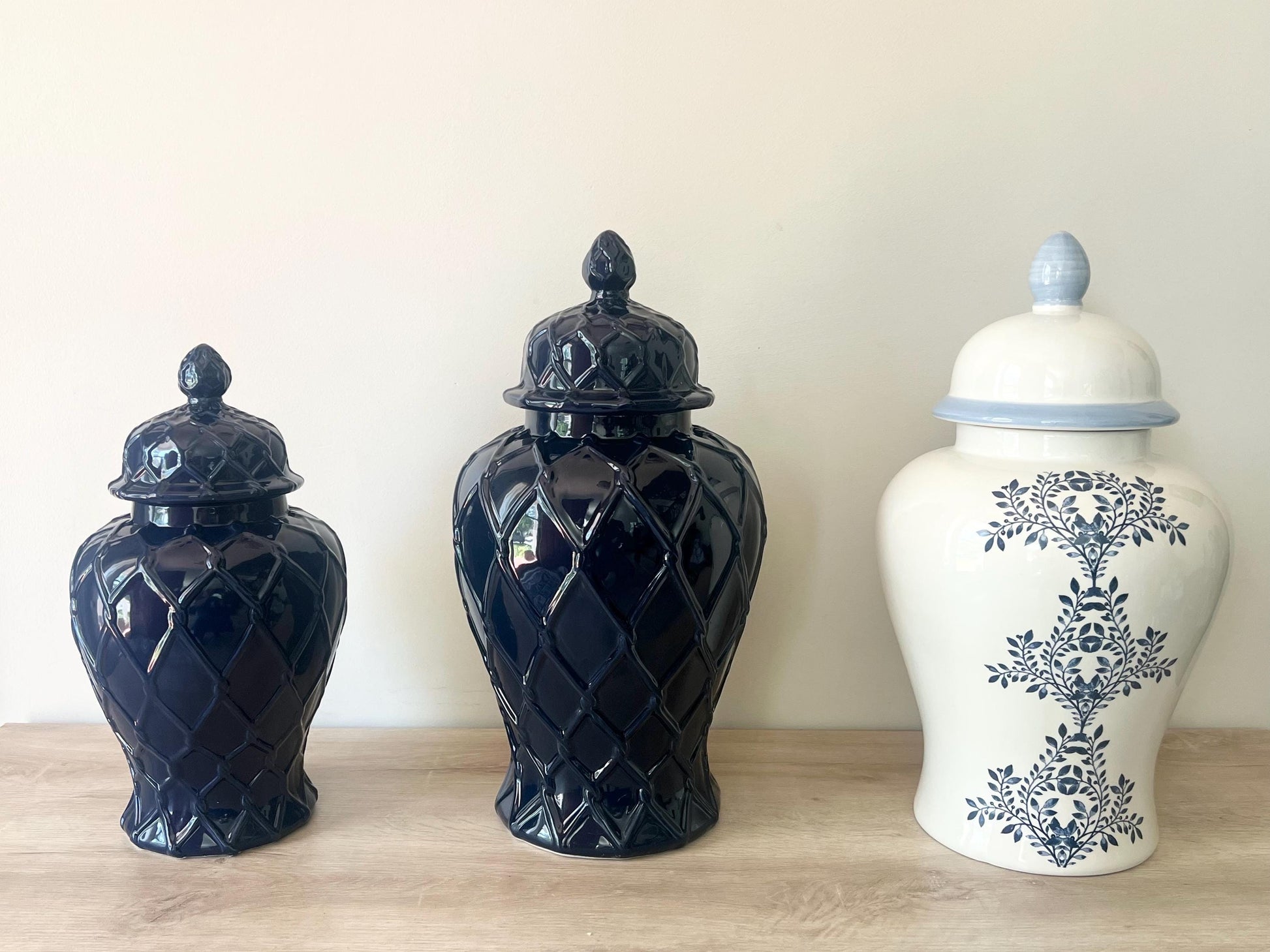 Ceramic Ginger Jar: Olokun/Yemaya Tinaja