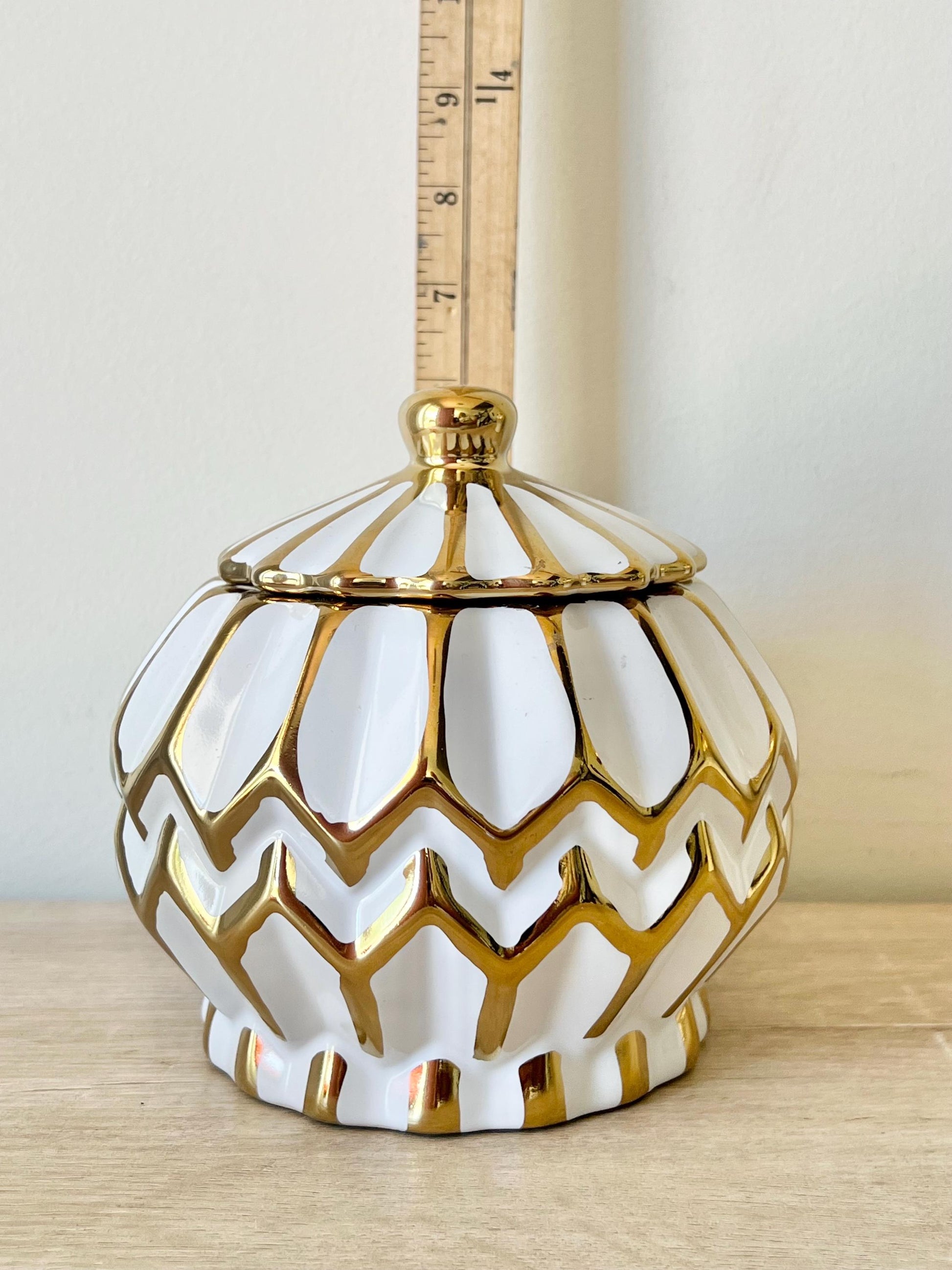 Ceramic Tinaja Ginger Jar for Orishas Oshun