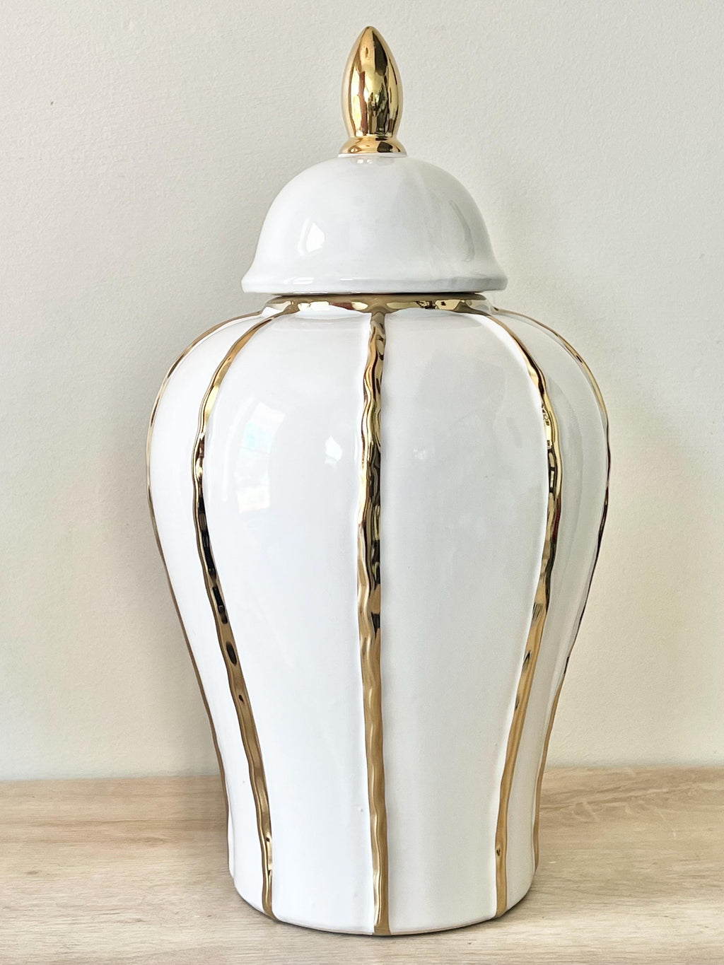 Ceramic Tinaja Ginger Jar for Orishas Oshun