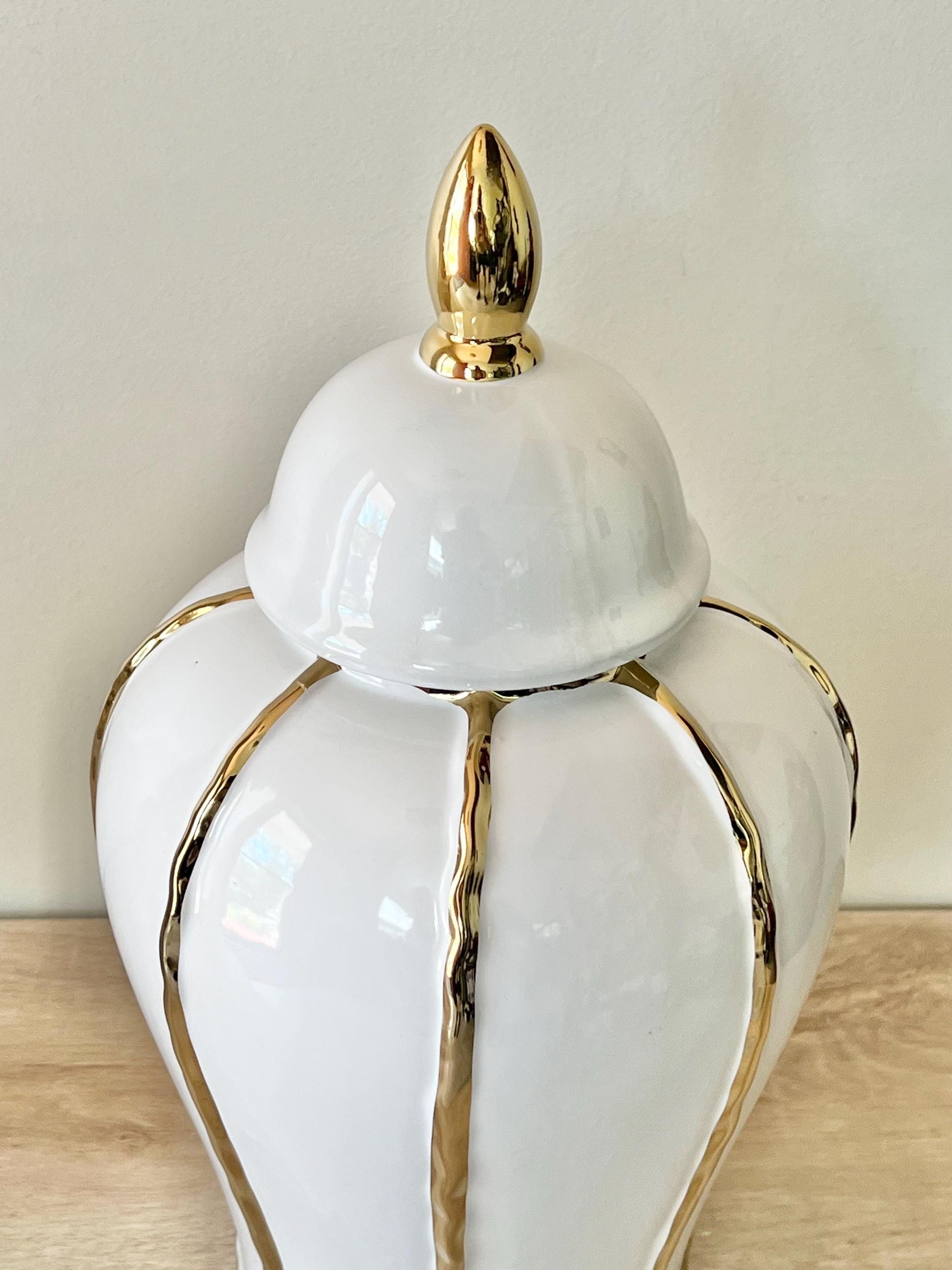 Ceramic Tinaja Ginger Jar for Orishas Oshun