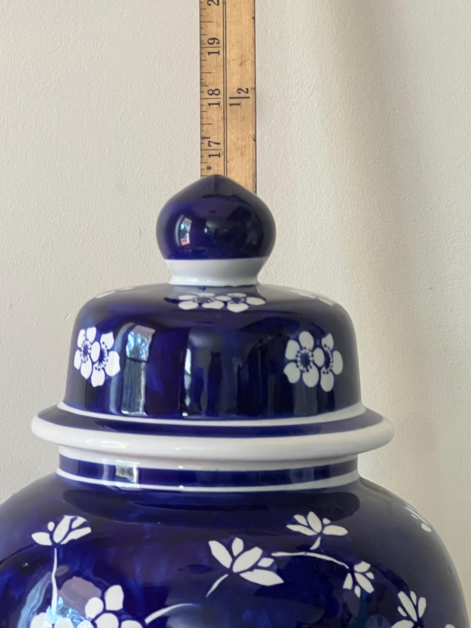 Ceramic Tinaja Ginger Jar for Yemaya/Olokun - Orisha Altar