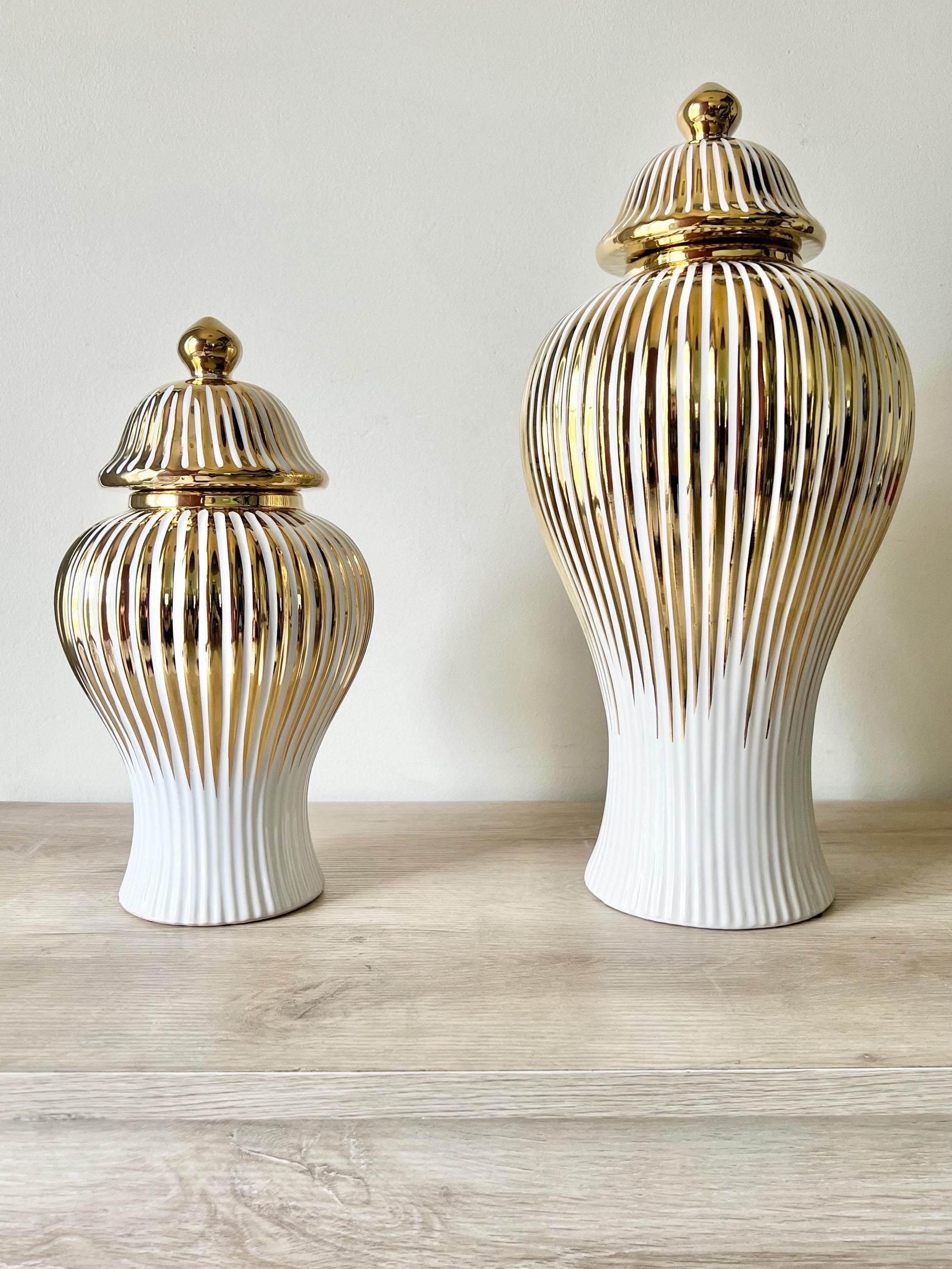 Ceramic Tinaja Ginger Jar for Orishas Oshun