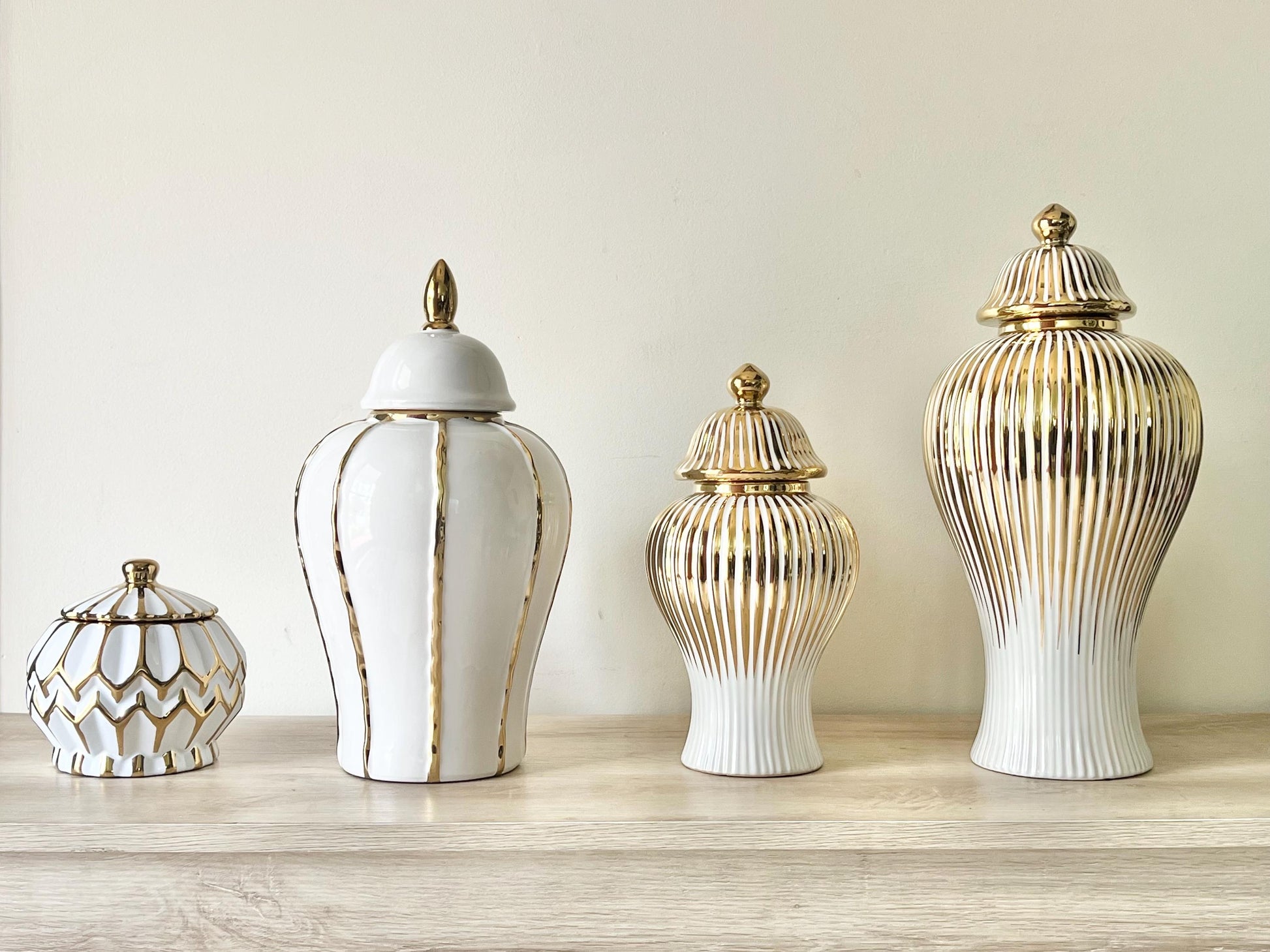 Ceramic Tinaja Ginger Jar for Orishas Oshun