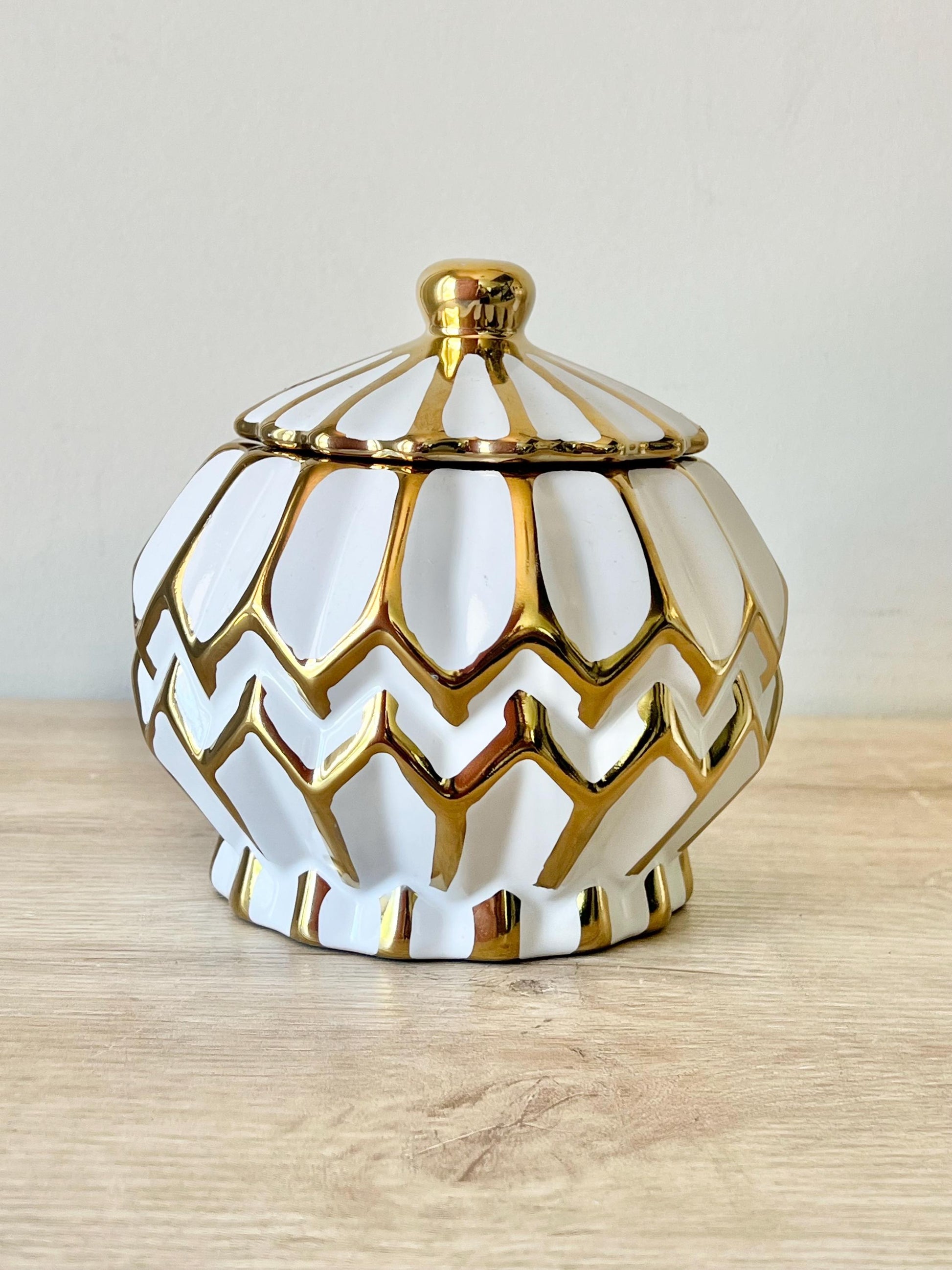 Ceramic Tinaja Ginger Jar for Orishas Oshun