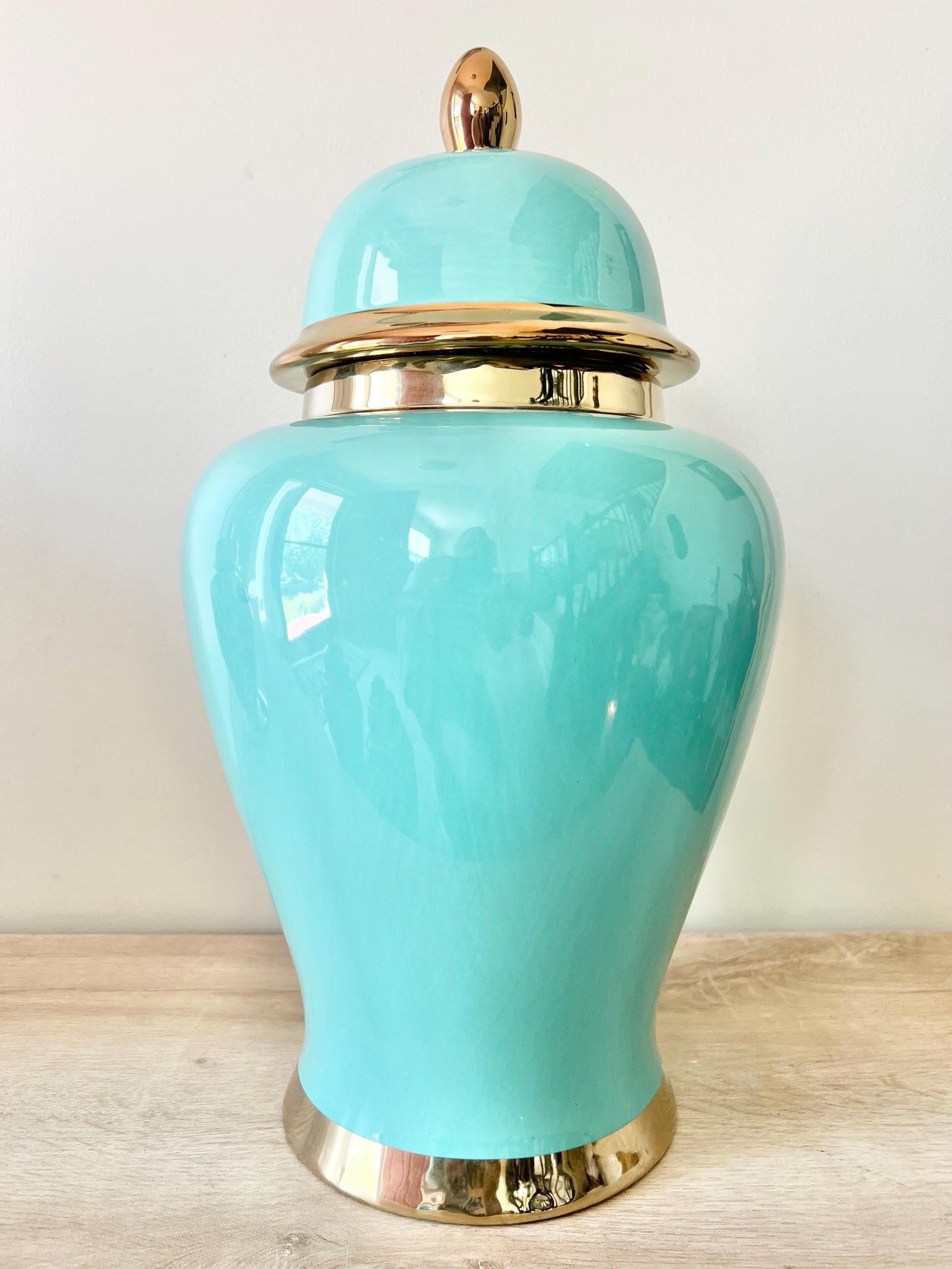 Ceramic Tinaja Ginger Jar for Yemaya/Olokun - Orisha Altar