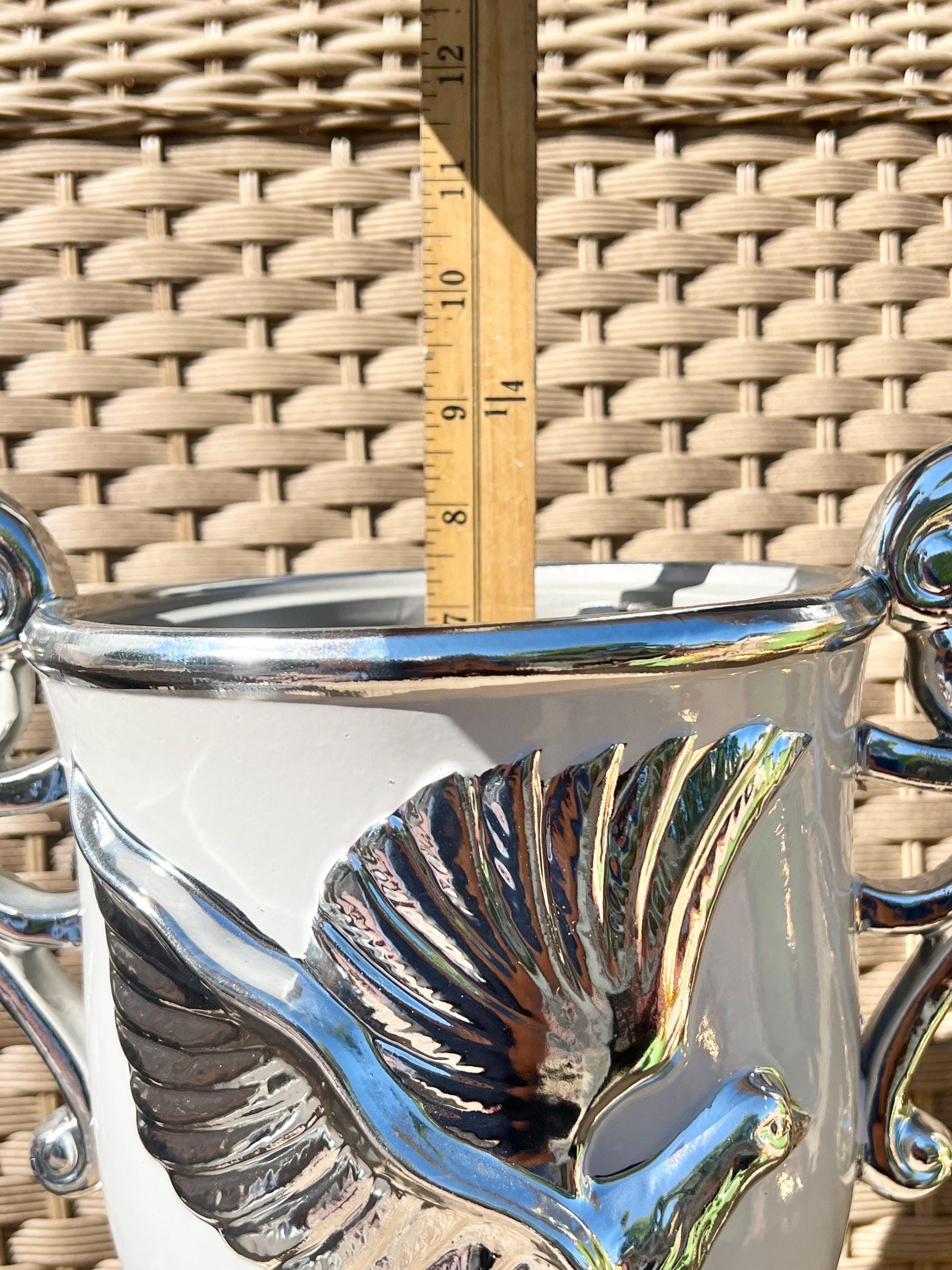 Obatala/Inle Tinajas: Ceramic Ginger Jars - 18" Tall