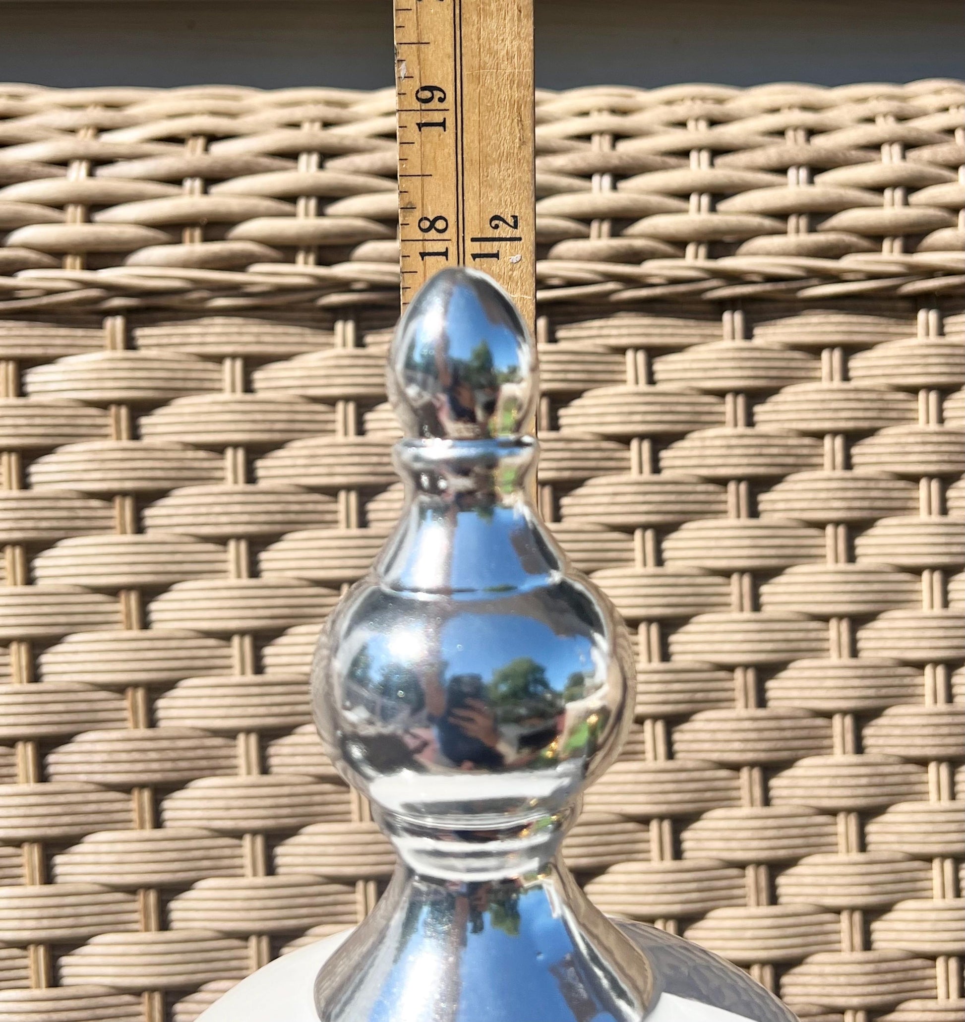 Obatala/Inle Tinajas: Ceramic Ginger Jars - 18" Tall