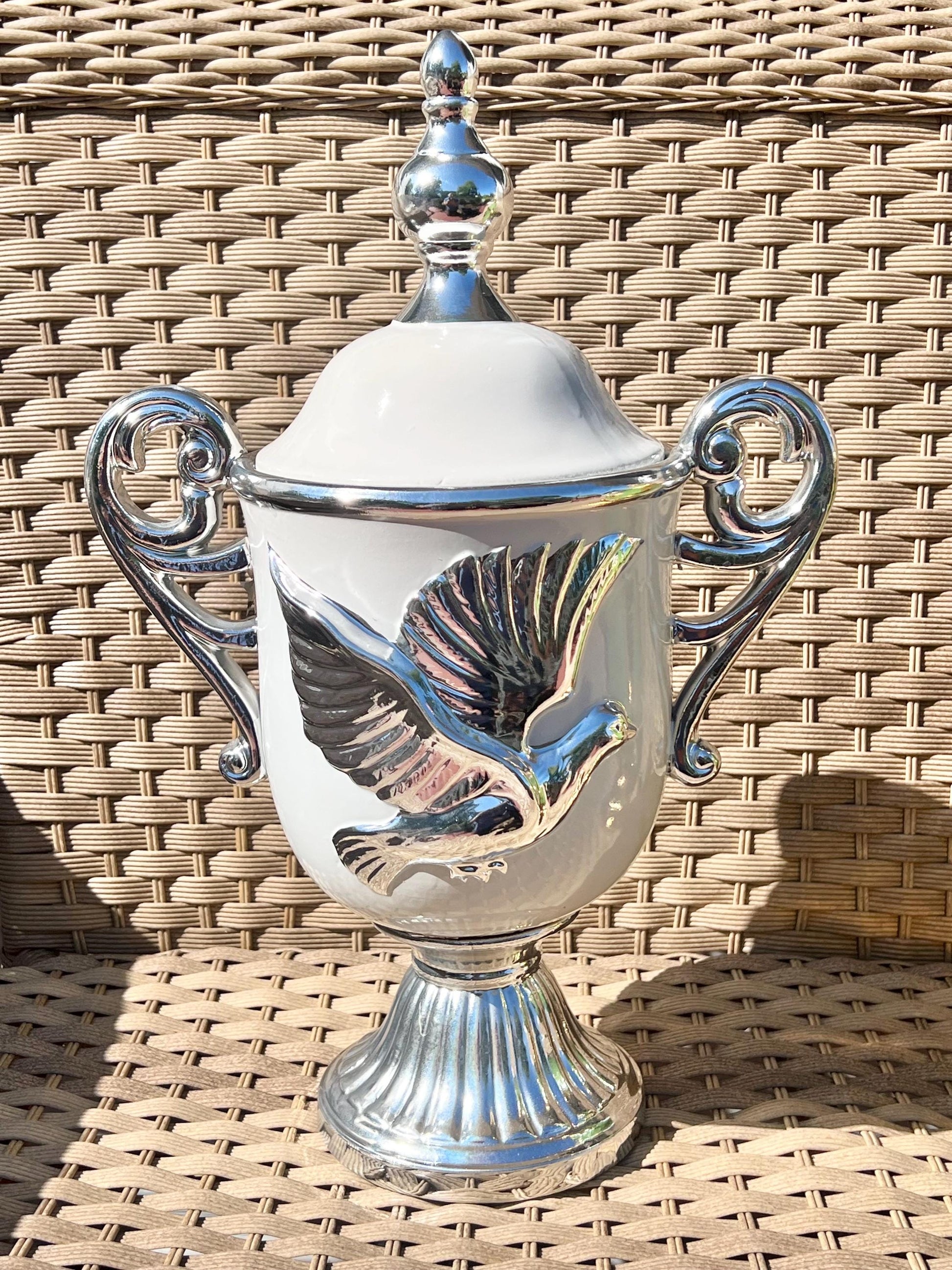 Obatala/Inle Tinajas: Ceramic Ginger Jars - 18" Tall