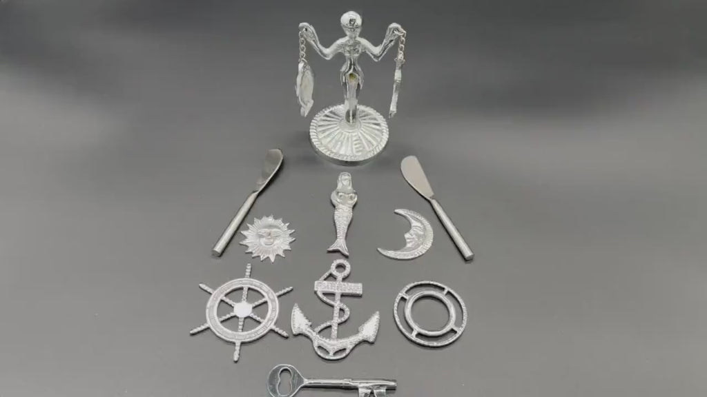Herramientas de Olokun en Acero Inoxidable / Stainless Steel Olokun Tools