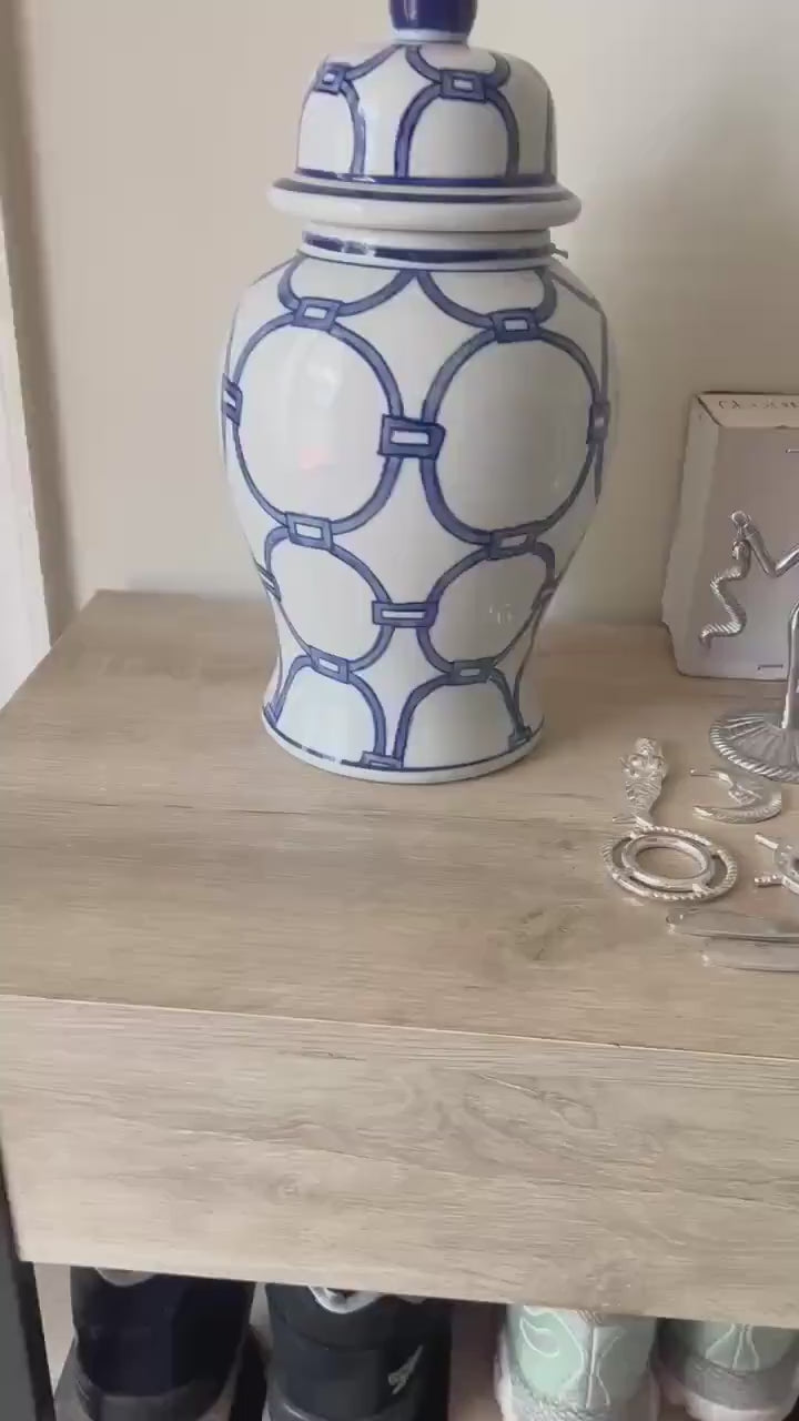 Ceramic Tinajas for Olokun/Yemaya - Orisha Ginger Jars
